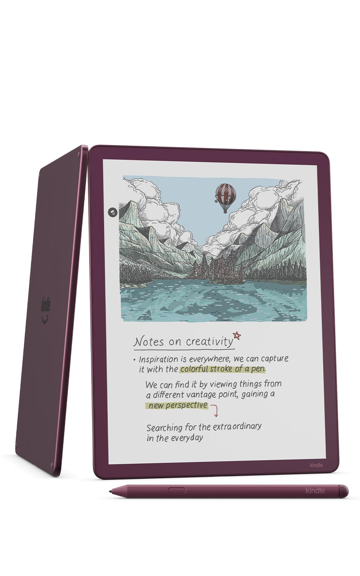 New Amazon Kindle Scribe Colorsoft color