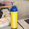 Insulated Travel Mug With Leakproof Lock And Straw For Sports And Outdoor Use