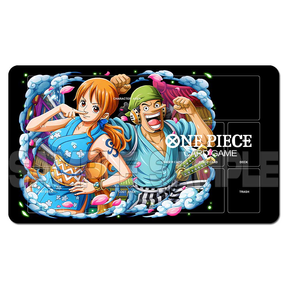 One Piece Playmat OPCG CCG Playmat Trading Card Game Mat Table Mat