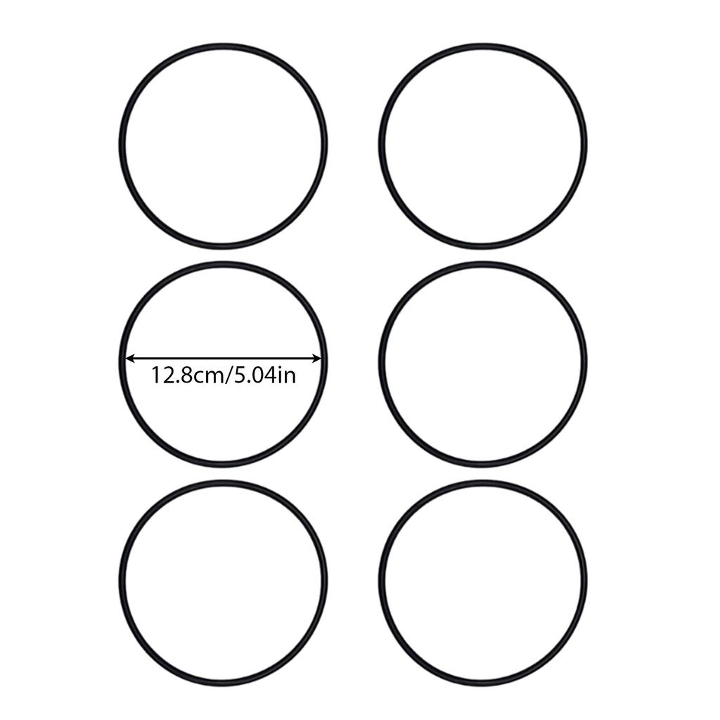 2/6Pcs CLX200K Replacement O-Ring Pool Chlorinator Lid for CL200/CL220 Heavy Duty Rubber Pool Pump Strainer O Ring