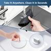 6 Inches Bathtub Tub Drain Cover Stopper,Silicone Drain Plug,Kitchen Bathroom Hair Water Shower Stopper 3PCS