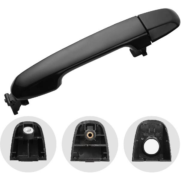 4 PCS Exterior Door Handle Set, Compatible with 2012-2017 Toyota Camry, Front Left Right Rear Driver Passenger Side, Replaces# 6921106090