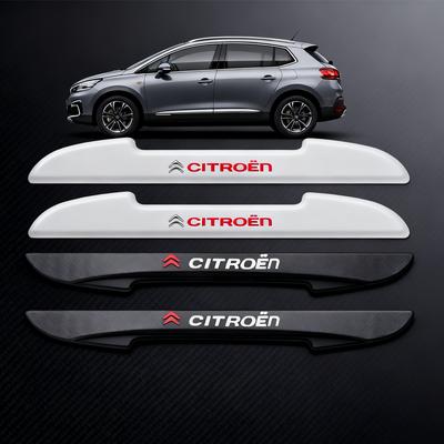 4pcs Rubber Car Door Edge Protector Sticker Anti-scratch Protection Anti-collision Strip For Citroen C3 C4 DS3 C1 Picasso DS3 DS
