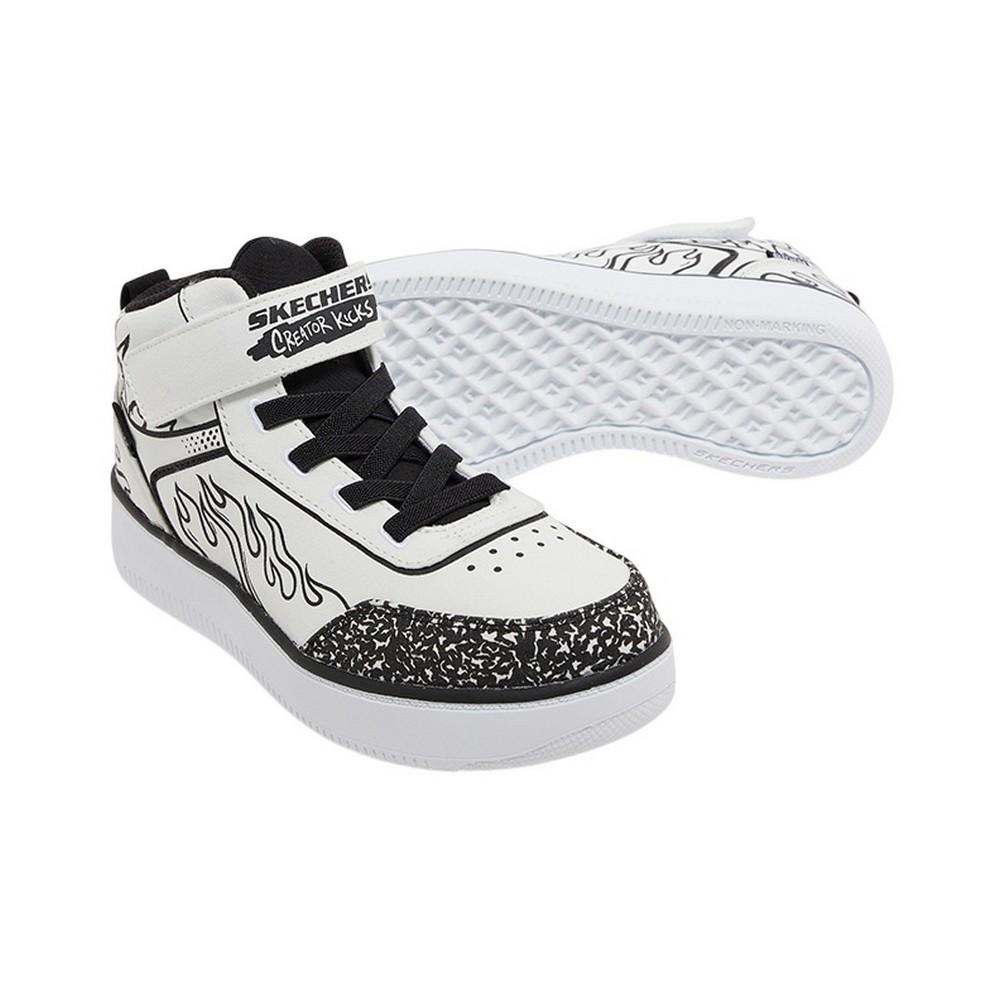 Skechers Childrens/Kids Graphic Print Flat Trainers