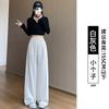 Narrow Version Banana Sweatpants Women's Autumn New Sports Casual Pants Junior High School Students Small Loose Lazy Wide-leg Pants