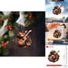 Style Cartoon Acrylic Saddle Car Pendant Keychain Decorative Mirror Accessories