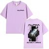 Rapper Alpha Djadja & Dinaz Album 2025 Graphic T-Shirts Men's Hip Hop Gothic Short Sleeve T Shirt Pure Cotton T-shirt Streetwear