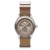 Flyboy Airmaster Sector Meca-Quartz Silver Feather Grey Nylon Strap Grey Dial AV-4112-03 Men's Watch