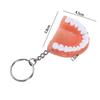 Resin Upper Jaw Teeth Shape Teeth Keyring Teeth Pendant Tooth Key Chain Denture Key Chain