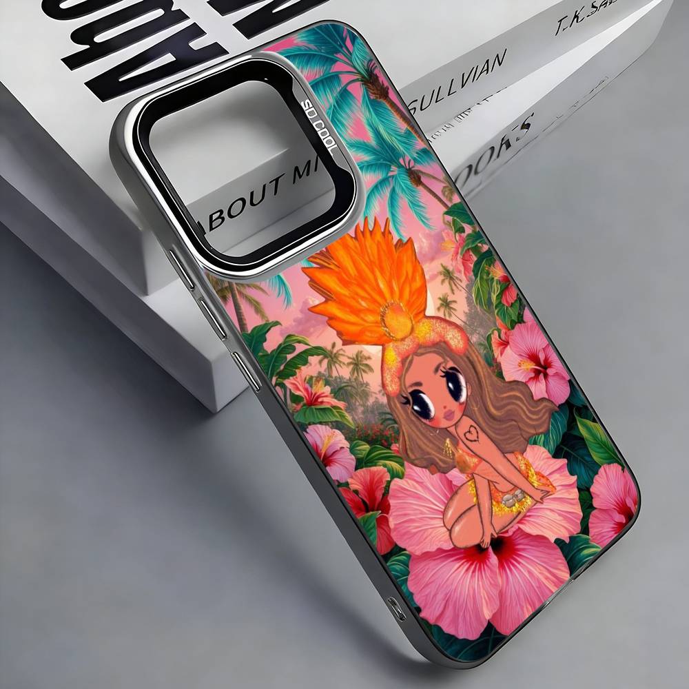 K-Karol G Colombian Phone Case For iPhone 17, 16,15,14,13,12,11 Plus,Pro Max, Colorful Silver Funda Cover