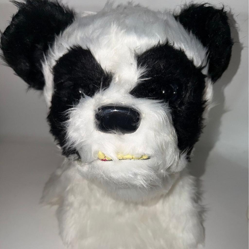 Halloween-Requisiten Plüschtier-Maske Cosplay Horror blutige Kaninchen Husky Wolf Maske mit beweglichem Mund