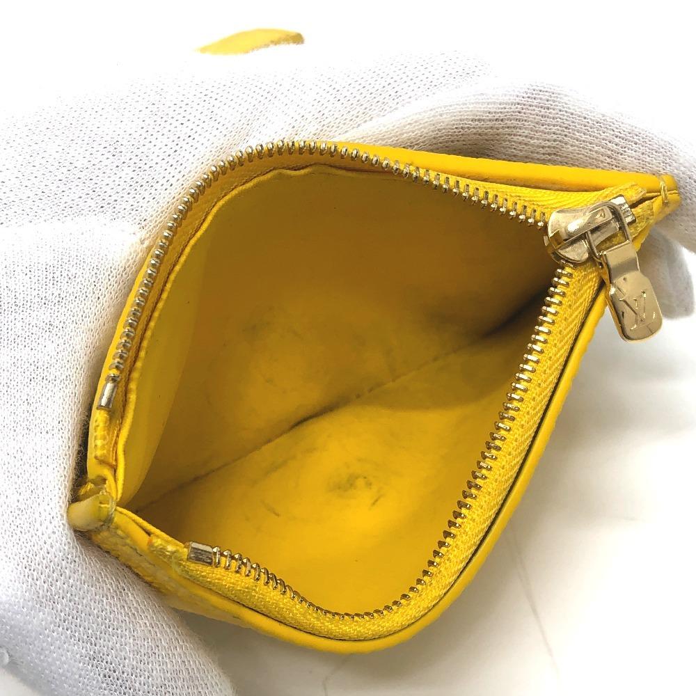 Louis Vuitton M14156 Portefeuille-Victorine Trifold wallet Leather Ginkgo Yellow