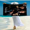 Custom Name Ultra-Soft Beach Towel with Sam and Colby Theme,Ideal for Pool - Camping, Diving - Perfect Travel Essential, Vibrant Beach Towel.