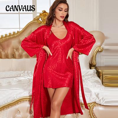 Taglie Forti da Donna Estivo Casual Sexy Moda Abbigliamento da Casa Set Pigiama con Bretelle