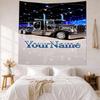 Kw Heavy Trucks Custom Your Name Wall Decor Tapestry Art For Pet Memorial Birthdaywedding Party Backdrop Family Gift