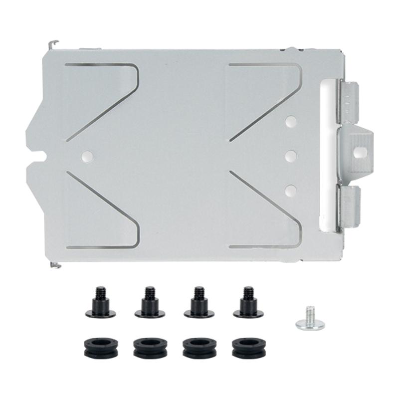 Gaming Accessory for Console Hard Disk Drive Base Bracket HDD Mounting Bracket Hard Drive Tray Metal Holder with Screw