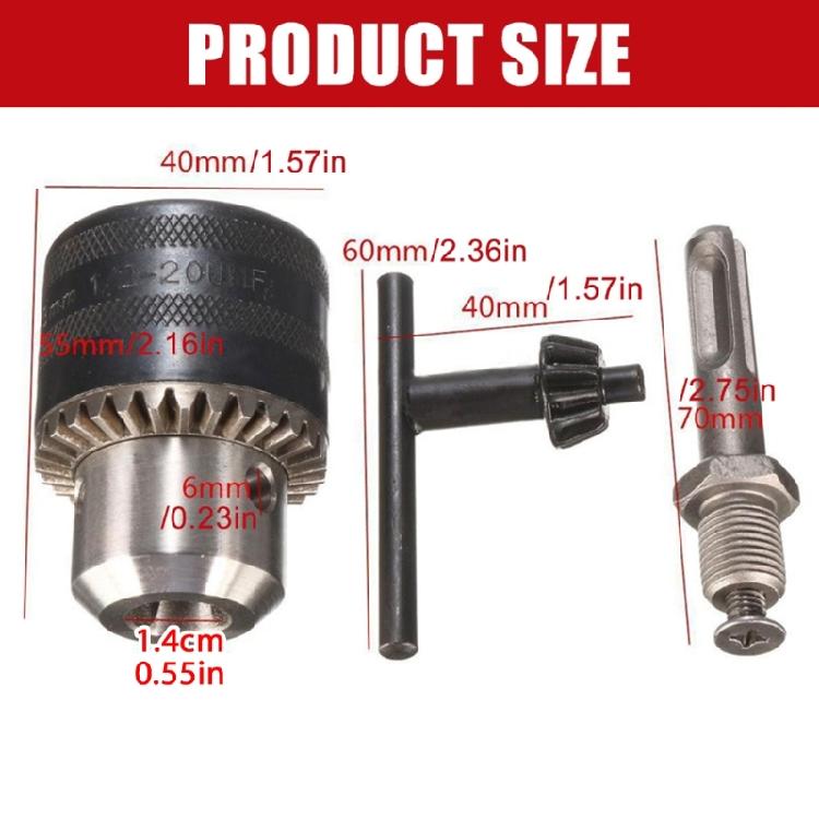 Drill Conversion Chucks Drill Chuck Adapter Provide Easy Installation for Various  Applications In Carpentry Maintenance