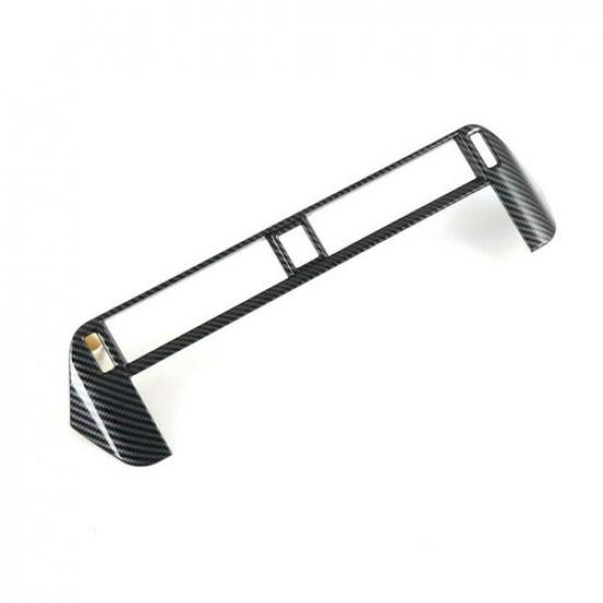 Carbon Fiber Air Conditioning Swtich Cover Trim For Nissan Qashqai 2023 2024