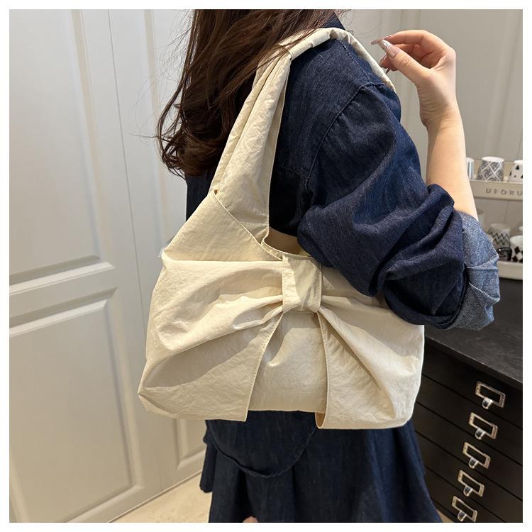1Pc Summer Korean Retro Plaid Vest Bag Large Capacity Shoulder Bag Light Shopping Bag Versatile Canvas Bag Female Student