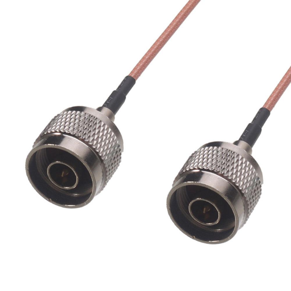 N Male To N Male RG316 Coaxial Cable Connector Extension Feeder N-Type Connectors For Electrical Equipment Supplies