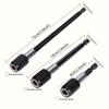 3-Piece Hexagonal Shank Bit Extension Set, 1/4 Inch Quick Release Self-Locking, Durable Metal - Ideal for Home DIY Projects