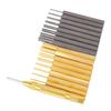 18pcs Professional Carbon Steel Brass Punch Tool Kit Set Leather Craft Hand Tool