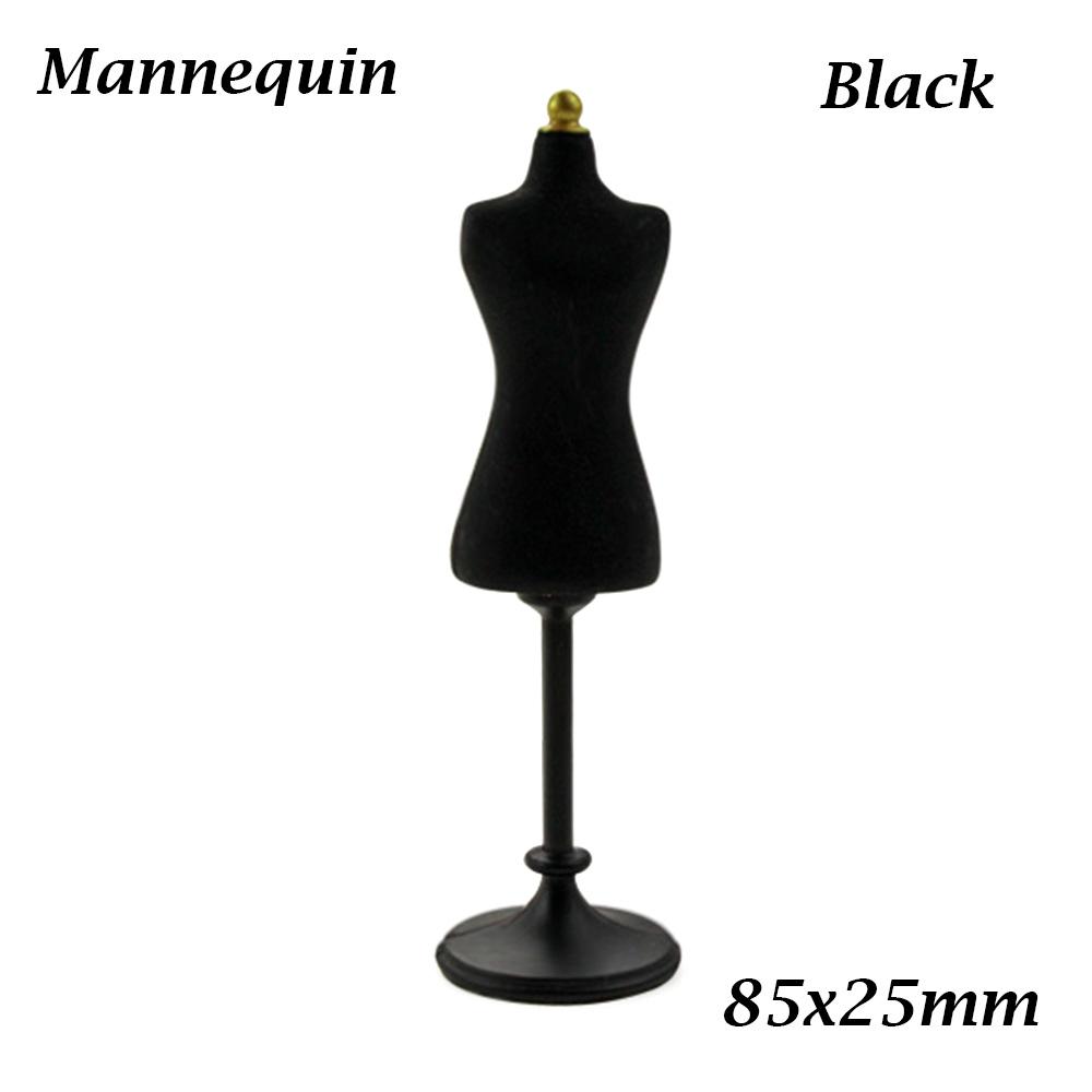 1:12 Dollhouse Mini Mannequin Ruler Set Simulation Humanoid Model Evening Dress Props Decor Miniature Accessories Children Toys