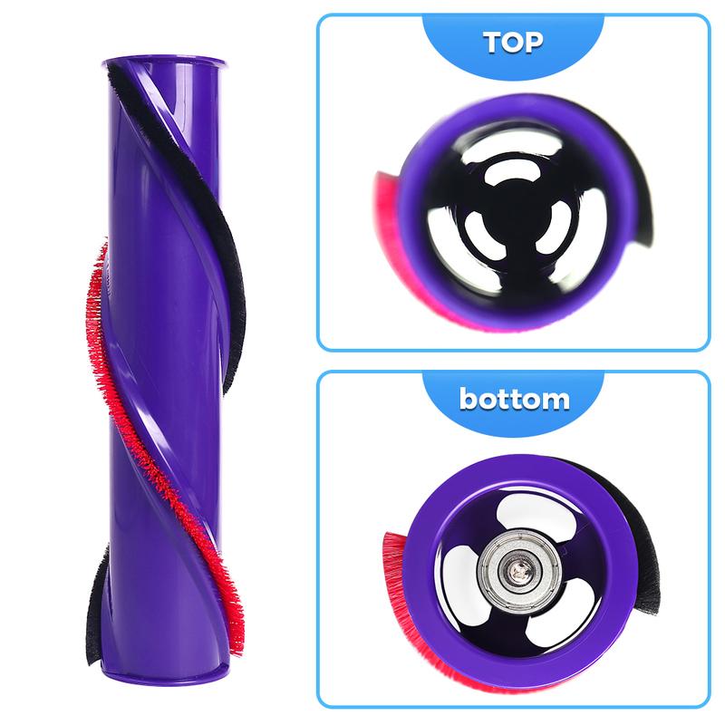 Direct Drive Brush Replacement for Dyson V6 V8 V10 V11 Cordless Stick Vacuum Cleaner Roller Brush Parts Floor Brush Head Tools