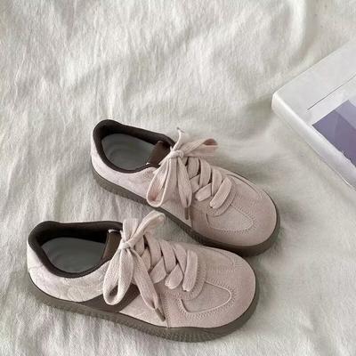 Thick-soled Shoes for Women, Breathable and Versatile, Low-top Shoes, Retro Casual Sports Sneakers