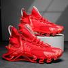 Men Sneakers Flying Woven Casual Sports All-match Men's Shoes Plus Size Shoes Shock Absorption TPU Sole Air 46
