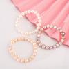 Uncommon Product: Freshwater Pearl Bracelet for Women, Korean and Japanese Style, Simple Design, White Pearls, Genuine Natural Pearls