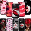 Sexy red lips New High-End Shell Phone Case for iPhone SE X XS XR 16E 11 17 Pro Max 8 7 6 6s Plus
