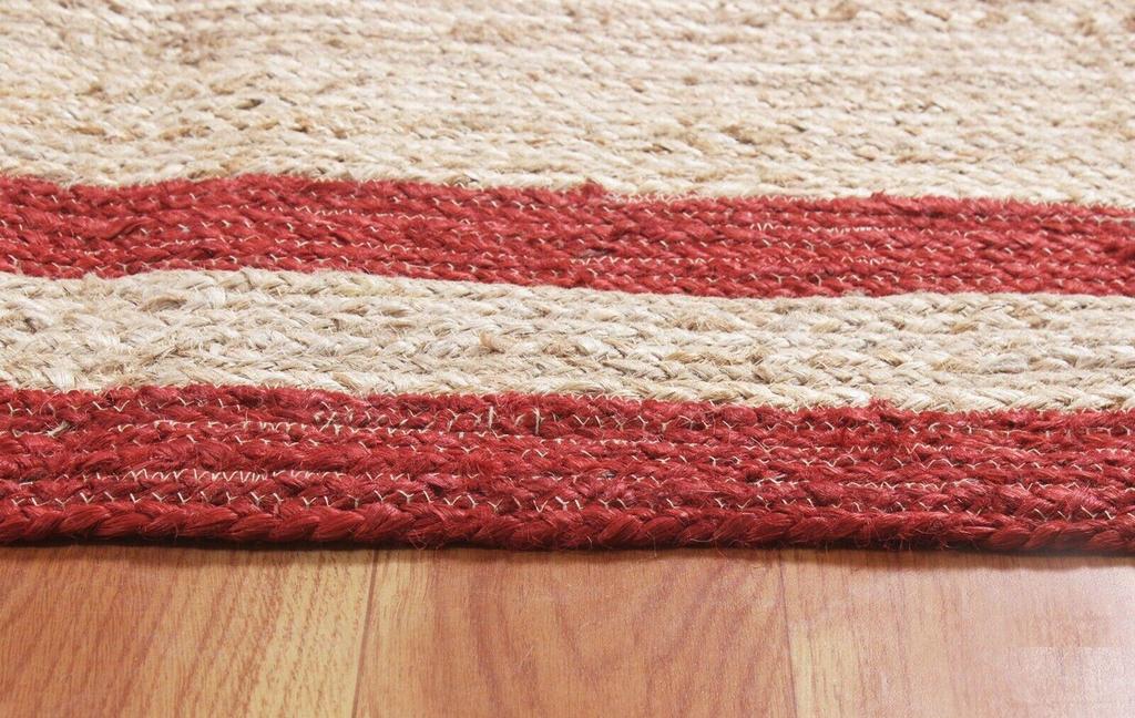 Jute Handmade Rug Round Natural Rug for Any Space Look Rustik Decor For Any Space