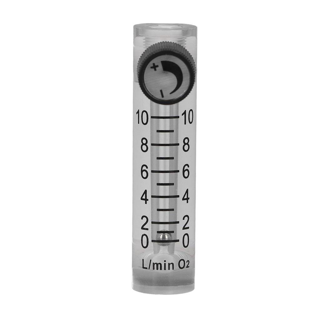 Panel Type Flow Meter 0‑10LPM Acrylic Gas Flowmeter Tester for Measuring Control