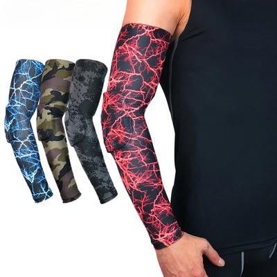 1 Stück Unisex-Armstulpen für den Außenbereich, Antikollisions-Ellenbogenschützer zum Angeln, Radfahren, Basketball, Fußball, Volleyball, Baseball, Laufen