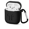 Shockproof Apple Airpods Case Cover Skin With Antilost Strap And Charging Compatibility