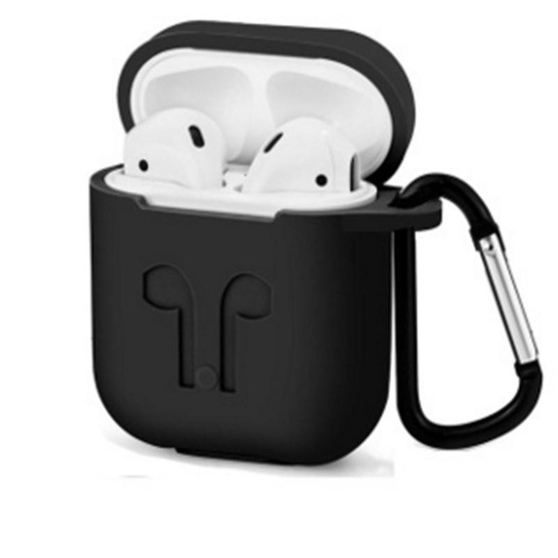 Shockproof Apple Airpods Case Cover Skin With Antilost Strap And Charging Compatibility