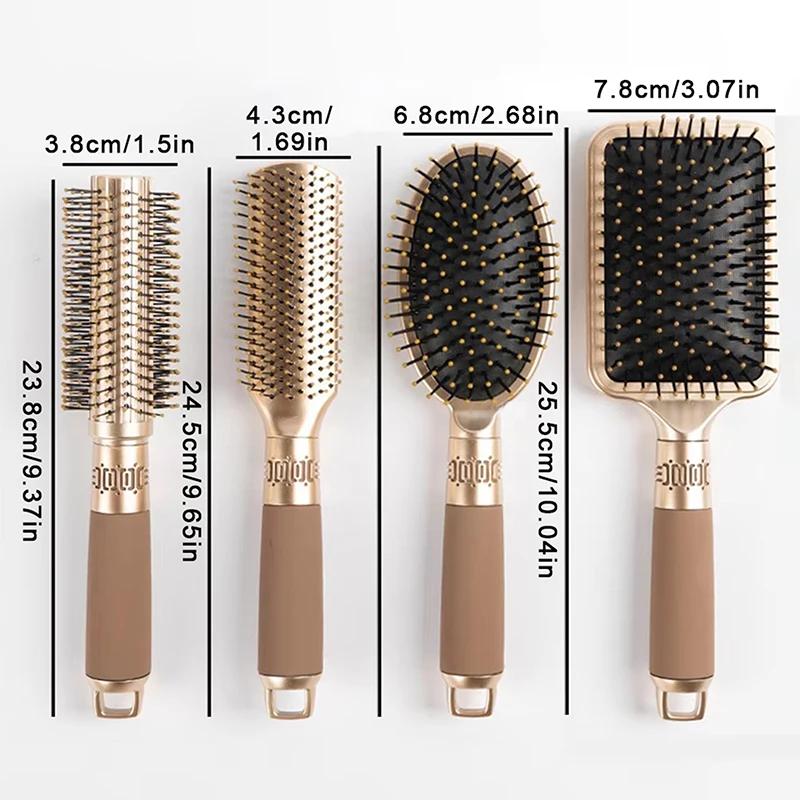 Anti Static Airbag Massage Comb Practical Care Head Hair Brush Household Curly Special For Real Hair Wigs Salon SPA Hairdressing