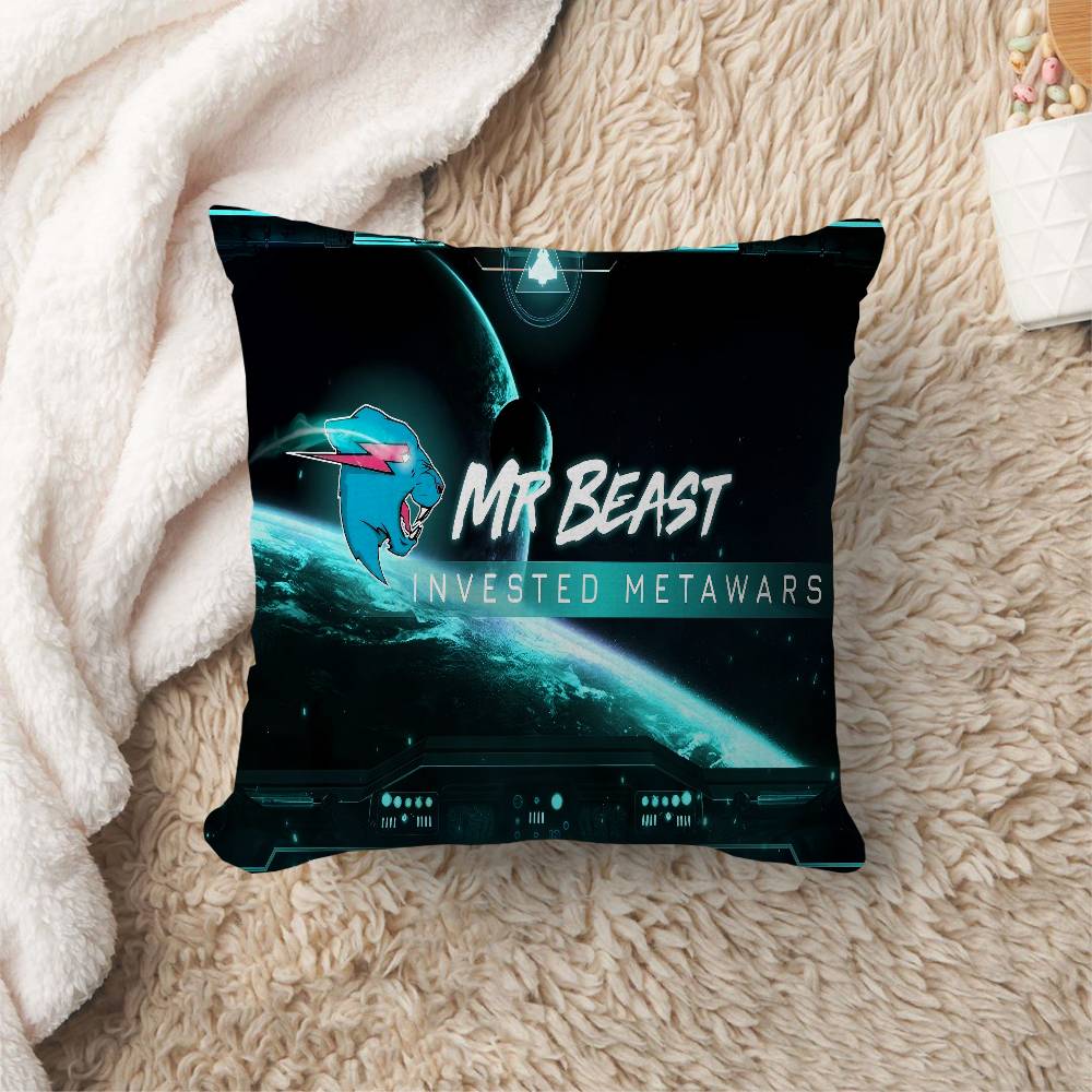 Individual Creato Mr-B-Beast 45*45Cm Cushion Cover Pillow Cover Decor Pillowcase Home Pillowcase For Couch Pillow