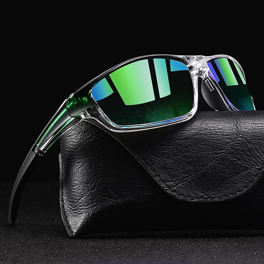Fashion Vintage Clear Cycling Sports Sunglasses Men Women Fishing Driving Running Mountaineering Retro Sun Glasses UV400 Eyewear