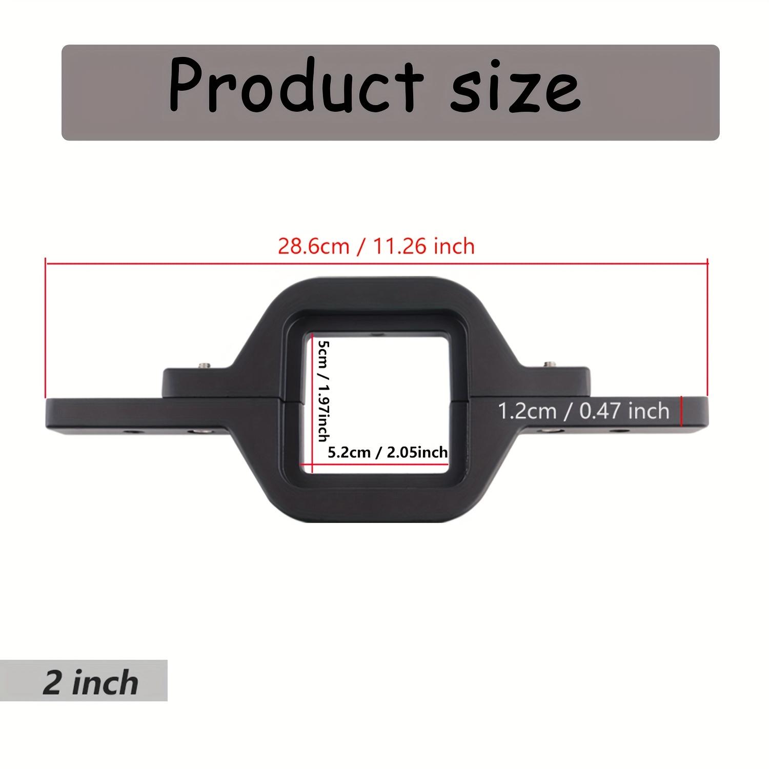 2 Inch Towing Hitch Mount Brackets For Truck Trailer SUV Pickup Off-Road 2 Inch Tow Hitch Brake Light Mounting Bracket чёрный