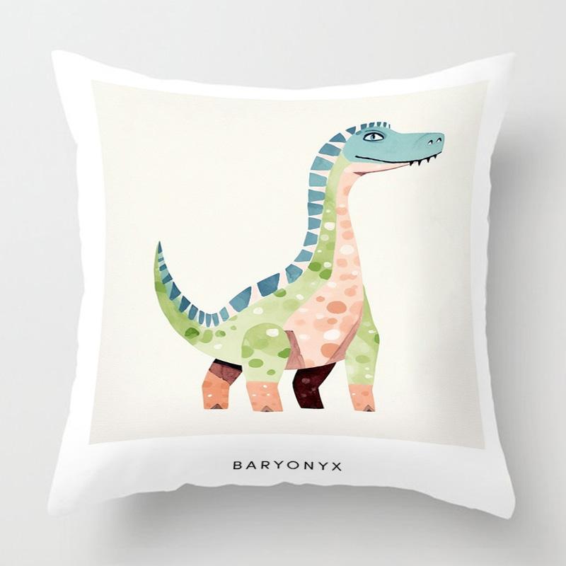 

Geometric animal pattern pillow cover 18x 18 inch printed cushion cover machine washable home sofa decoration 45x45cm 16x16Inch