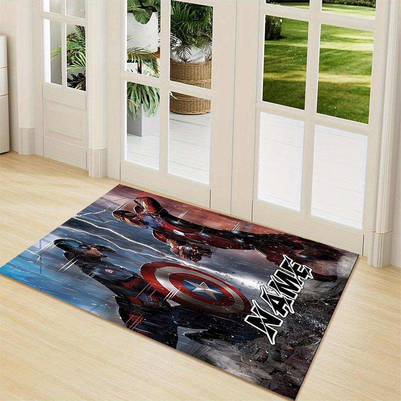 Custom Name "Spider-Man: Spider-Verse" Carpet Rug Customizable Soft Washable Anti-Slip Home Living Room Sofa Mats Personalized Rug. 0909315