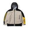 Bsrabbit Ashmetric 3-Layer Seam-Sealed Hooded Shell Jacket Light Beige
