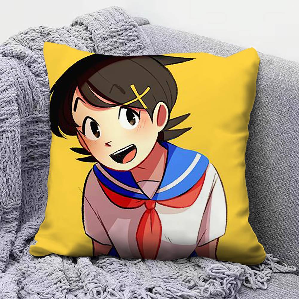 Sayonara Zetsubou Sensei Anime Home Sofa Cushion Covers and Aecorative Custom Pillow Covers