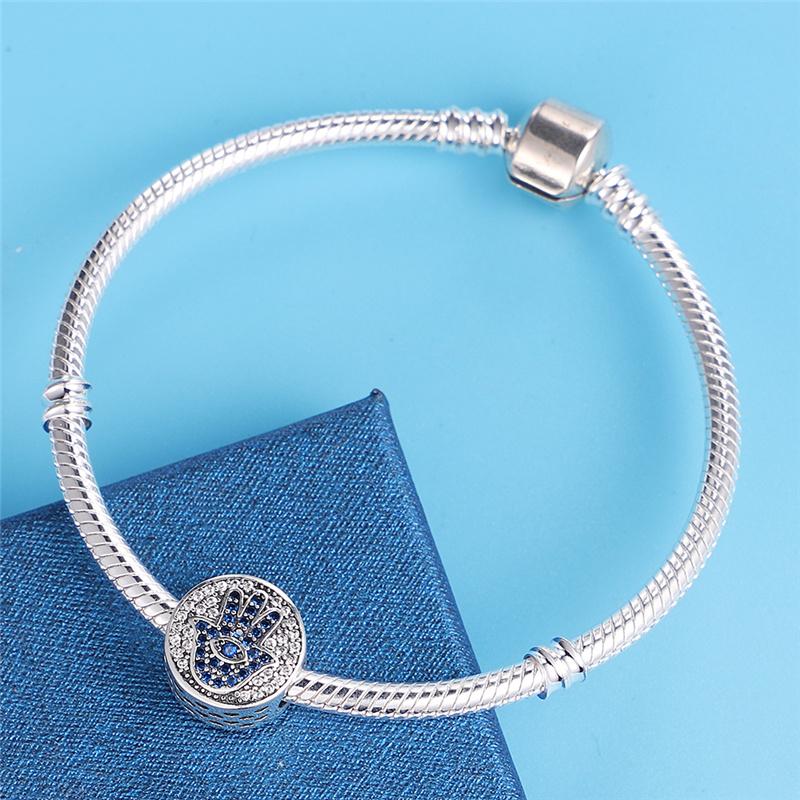 Code Monkey 100% Real 925 Strerling Silver Love Heart Charms Beads Fit Original 3mm Bracelet Beads DIY Jewelry Making C007