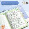 16k T-Square Grid Composition Notebook for Elementary & Junior High, 300-Square Manuscript Paper, Ideal for Grades 1-3