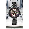 FORE CAST Neue Elegante Quarz Damenuhr Luxus Strassstein Stil Mode Damen Wasserdichte Damenuhr Stahl