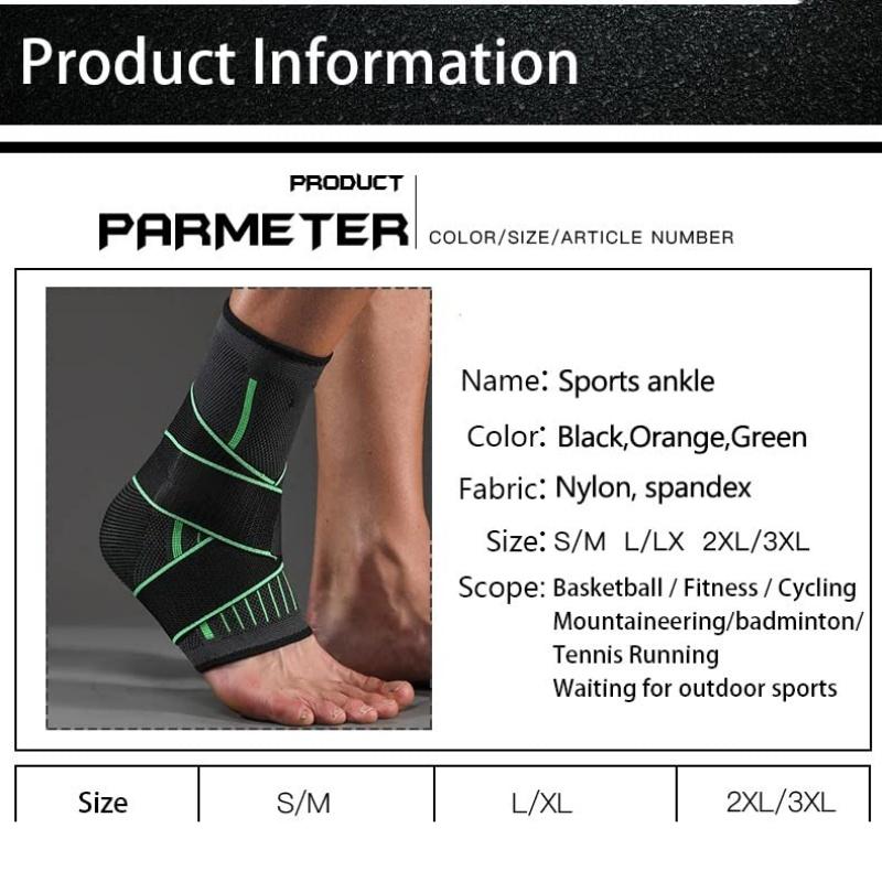 Sport Ankle Support Protection Compression Mountaineering Basketball Hiking Basketball Running Yoga Protector