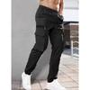 Pantaloni Jogging Ușori pentru Bărbați cu Buzunare Cargo Utilitare Casual Streetwear